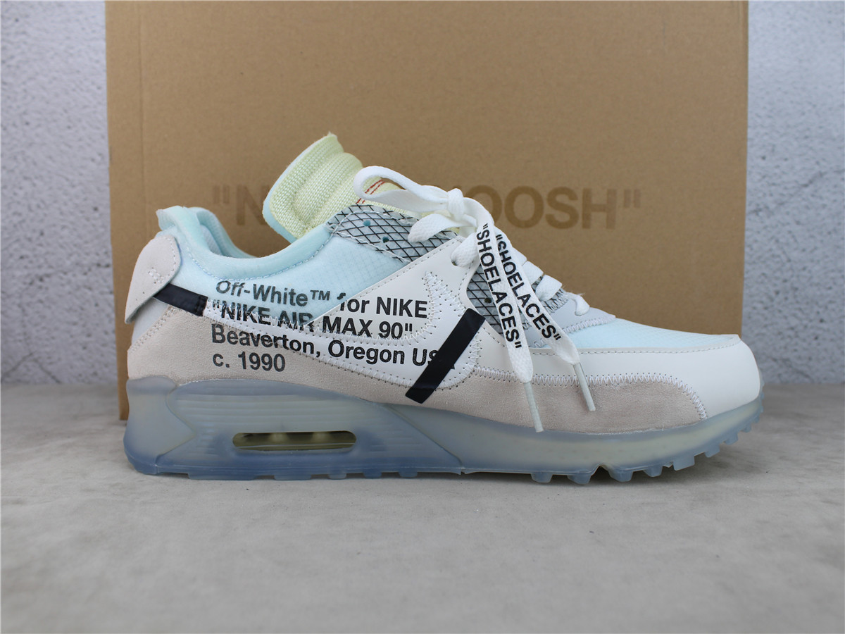 Off-White x Air Max 90 The Ten AA7293 100